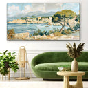 Quadro Stampa su Tela Racconti di Porto Cervo, Sardegna - CupidoDesign