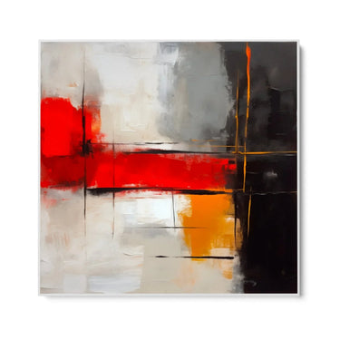 Quadro Stampa su Tela Radiante Trasformazione 140x140cm - CupidoDesign