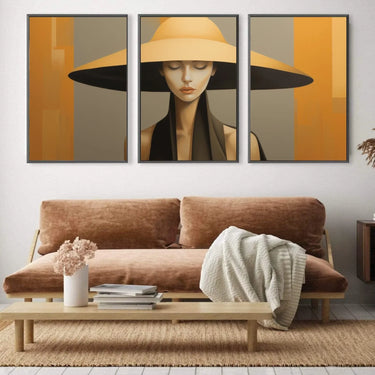 Quadro Stampa su Tela Radiosa Eleganza - CupidoDesign