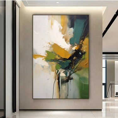 Quadro Stampa su Tela Radiosità Verde - CupidoDesign