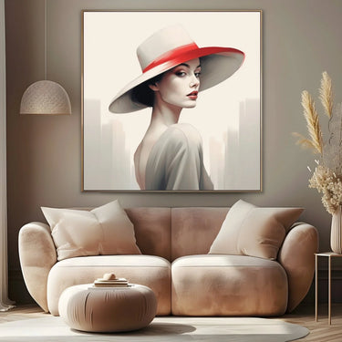 Quadro Stampa su Tela Raffinatezza essenziale - CupidoDesign