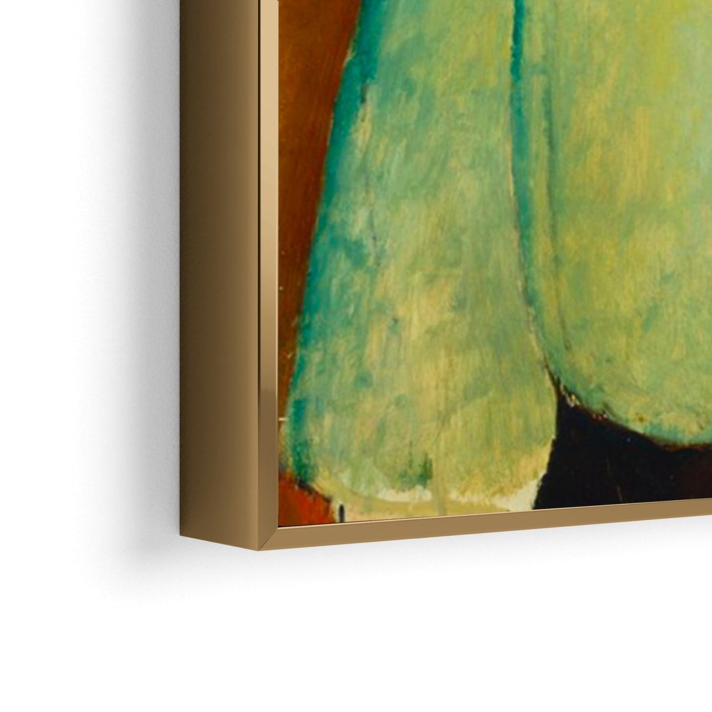 Mädchen in grüner Bluse, Amedeo Modigliani
