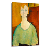 Fată într-o bluză verde, Amedeo Modigliani