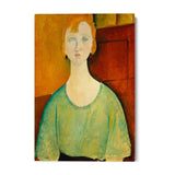 Fată într-o bluză verde, Amedeo Modigliani