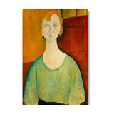 Ragazza in una camicetta verde, Amedeo Modigliani - CupidoDesign