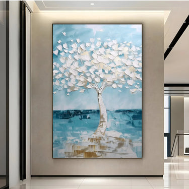 Quadro Stampa su Tela Rami di Seta - CupidoDesign