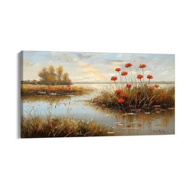 Quadro Stampa su Tela Rapsodia dei Petali - CupidoDesign