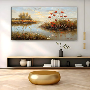 Quadro Stampa su Tela Rapsodia dei Petali - CupidoDesign