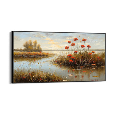 Quadro Stampa su Tela Rapsodia dei Petali - CupidoDesign
