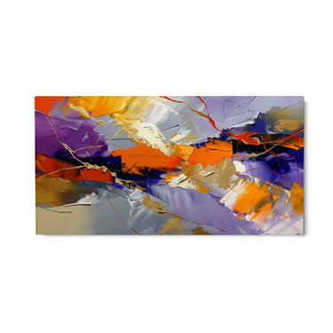 Quadro Stampa su Tela Rapsodia Viola - CupidoDesign