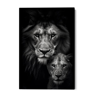 Quadro Stampa su Tela Re e principe - CupidoDesign
