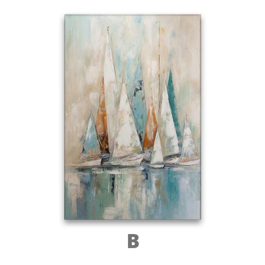 Abstract regatta