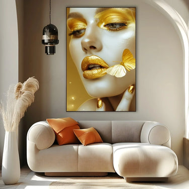 Quadro Stampa su Tela Regina dell'Oro - CupidoDesign