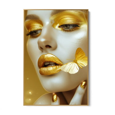 Quadro Stampa su Tela Regina dell'Oro - CupidoDesign