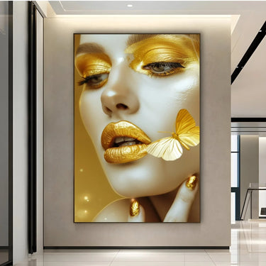 Quadro Stampa su Tela Regina dell'Oro - CupidoDesign