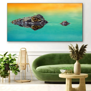 Quadro Stampa su Tela Respiro del Predatore - CupidoDesign