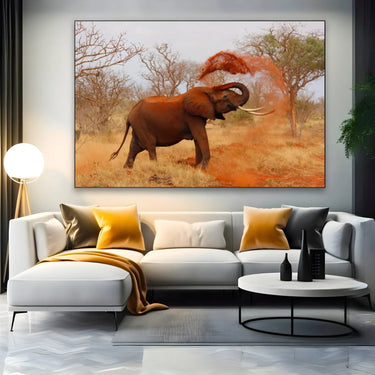 Quadro Stampa su Tela Respiro della Pianura - CupidoDesign
