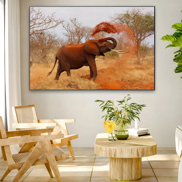 Quadro Stampa su Tela Respiro della Pianura - CupidoDesign