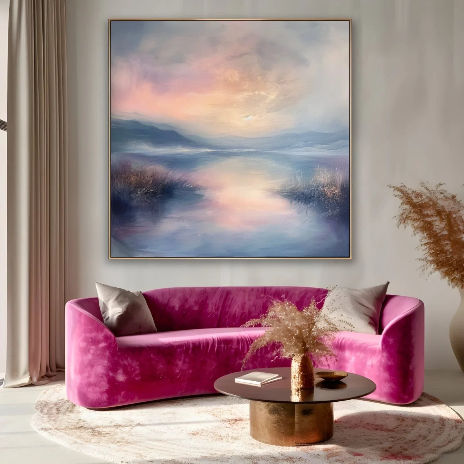 Quadro Stampa su Tela Respiro dell'Alba - CupidoDesign