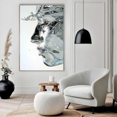 Quadro Stampa su Tela Riflessi d'acqua - CupidoDesign