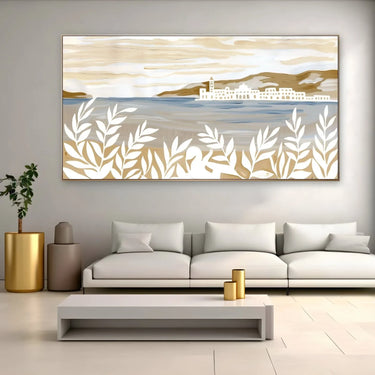 Quadro Stampa su Tela Riflessi di Alghero, Sardegna - CupidoDesign