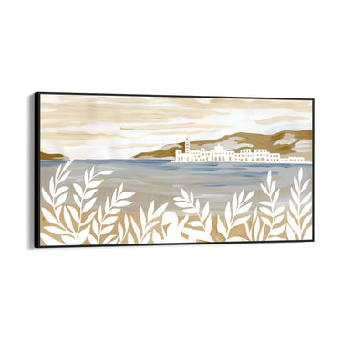 Quadro Stampa su Tela Riflessi di Alghero, Sardegna - CupidoDesign