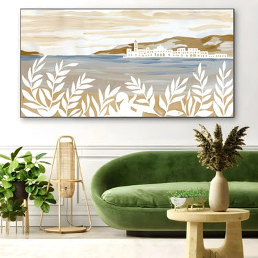 Quadro Stampa su Tela Riflessi di Alghero, Sardegna - CupidoDesign