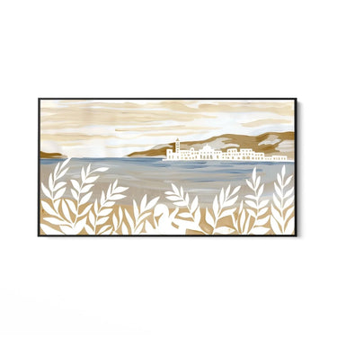 Quadro Stampa su Tela Riflessi di Alghero, Sardegna - CupidoDesign
