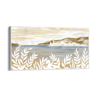 Quadro Stampa su Tela Riflessi di Alghero, Sardegna - CupidoDesign
