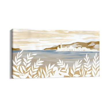 Quadro Stampa su Tela Riflessi di Alghero, Sardegna - CupidoDesign