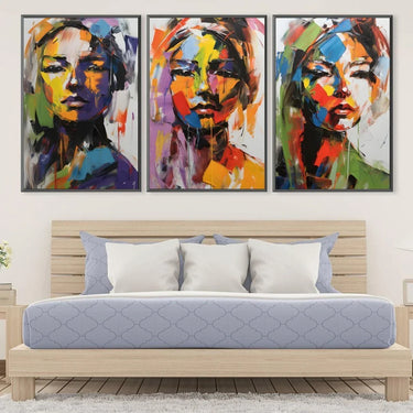 Quadro Stampa su Tela Riflessi di bellezza - CupidoDesign