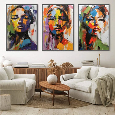 Quadro Stampa su Tela Riflessi di bellezza - CupidoDesign