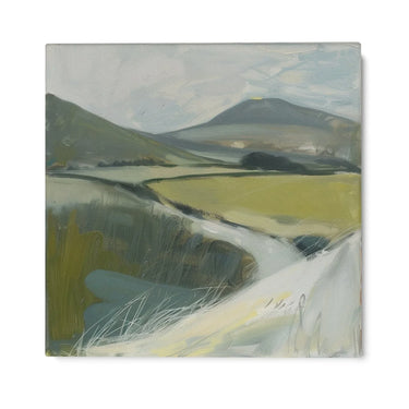 Quadro Stampa su Tela Riflessi di Collina - CupidoDesign