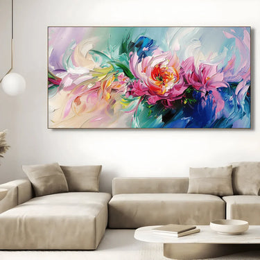 Quadro Stampa su Tela Riflessi di Petali - CupidoDesign