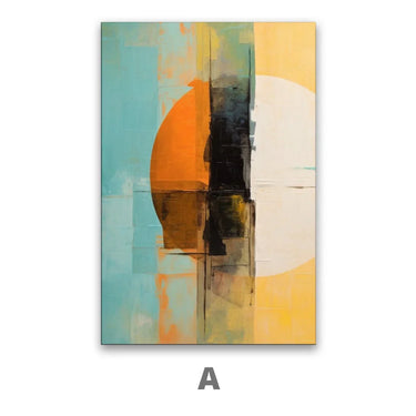 Quadro Stampa su Tela Riflessi Divergenti - CupidoDesign