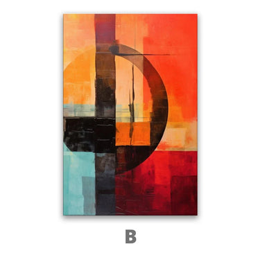 Quadro Stampa su Tela Riflessi Divergenti - CupidoDesign