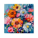 Quadro Stampa su Tela Riflessi Floreali - CupidoDesign