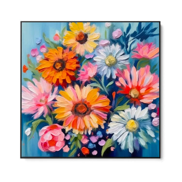 Quadro Stampa su Tela Riflessi Floreali - CupidoDesign