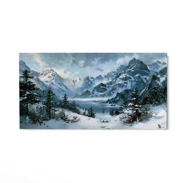 Quadro Stampa su Tela Riflessi Glaciali - CupidoDesign