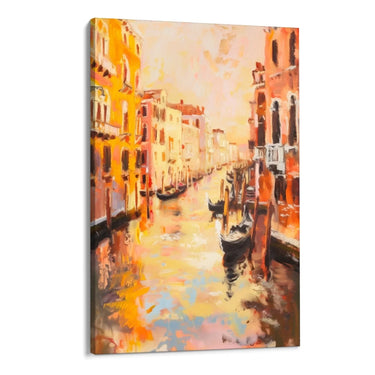 Quadro Stampa su Tela Riflessi Lagunari - CupidoDesign