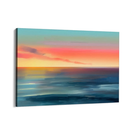 Quadro Stampa su Tela Riflessi oceanici - CupidoDesign
