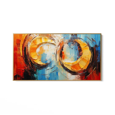 Quadro Stampa su Tela Riflessi Spaziotemporali - CupidoDesign