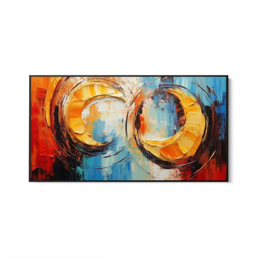 Quadro Stampa su Tela Riflessi Spaziotemporali - CupidoDesign