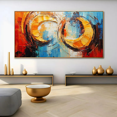 Quadro Stampa su Tela Riflessi Spaziotemporali - CupidoDesign