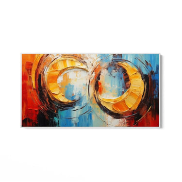 Quadro Stampa su Tela Riflessi Spaziotemporali - CupidoDesign