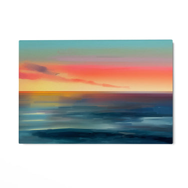 Quadro Stampa su Tela Riflessi oceanici - CupidoDesign