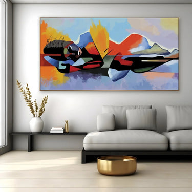 Quadro Stampa su Tela Riflessione - CupidoDesign