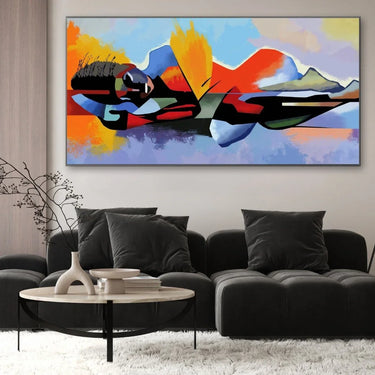 Quadro Stampa su Tela Riflessione - CupidoDesign