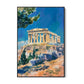 Quadro Stampa su Tela Riflessioni di Atene, Grecia - CupidoDesign