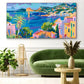 Quadro Stampa su Tela Riflessioni di Ibiza, Spagna - CupidoDesign